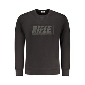 Rifle Black Cotton Men Men's Sweatshirt
